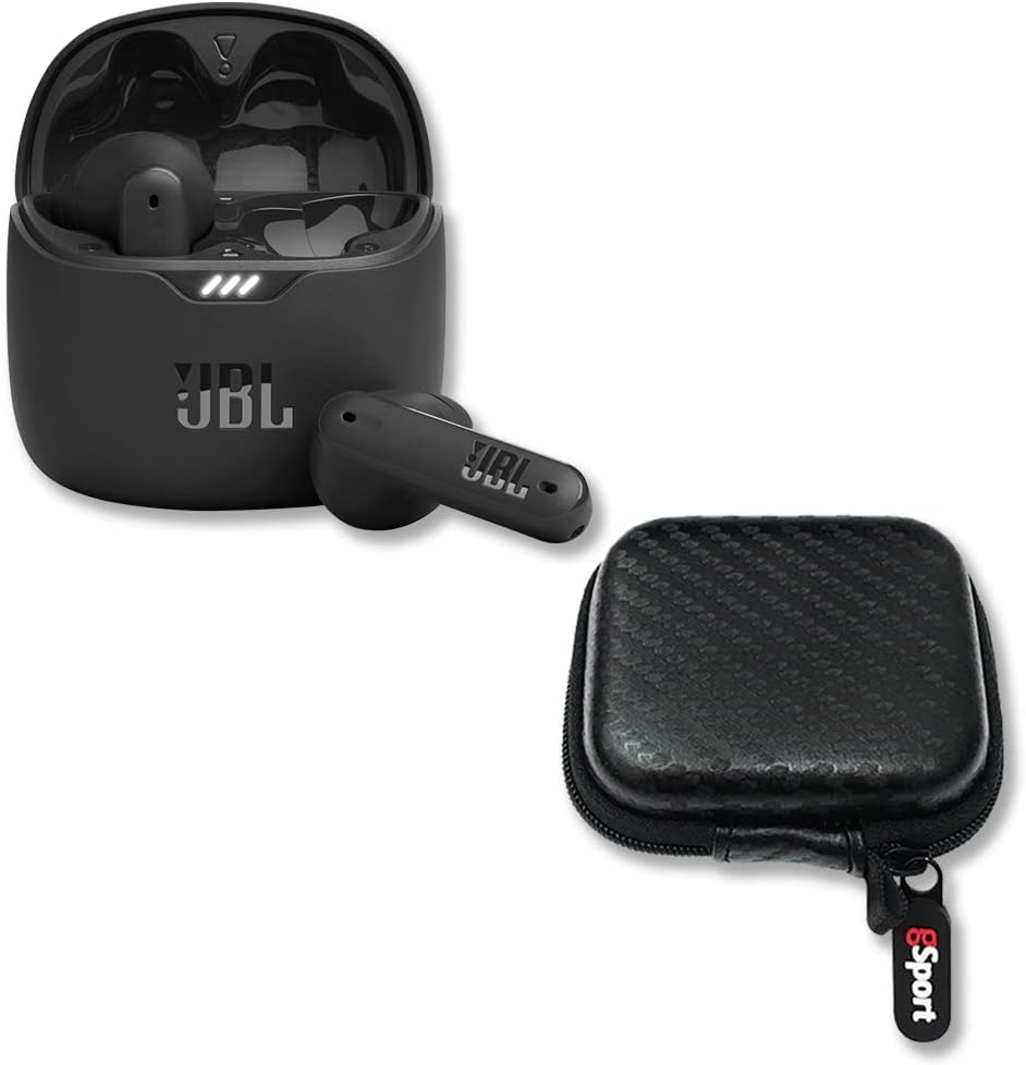 JBL Tune Flex - True Wireless Noise Cancelling Earbuds (Blue), Small