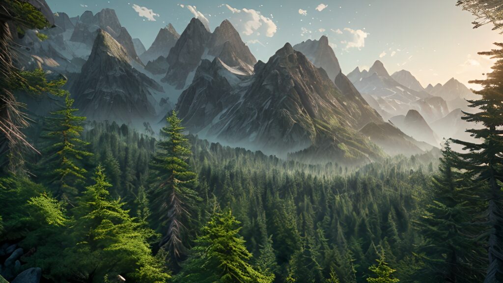 The Whispering Pines: A Tale of the Mountain