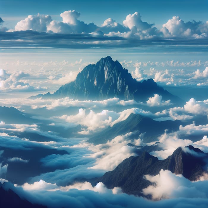 The Serene Beauty of Mountain Peaks