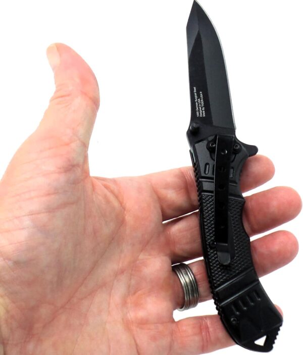 8 Inch Spring Assisted Foldable EDC Pocket Knife