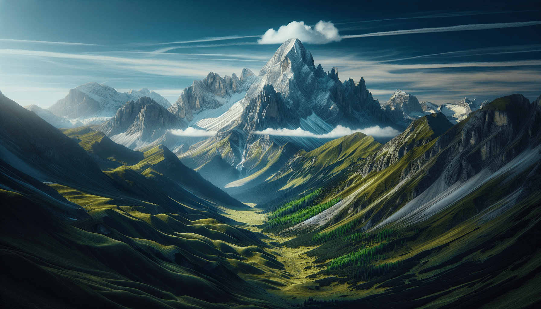 Exploring the Majesty of the Mountain Landscape