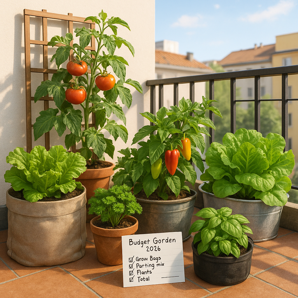 Cost to Start a Balcony Vegetable Garden 2026 Best Guide