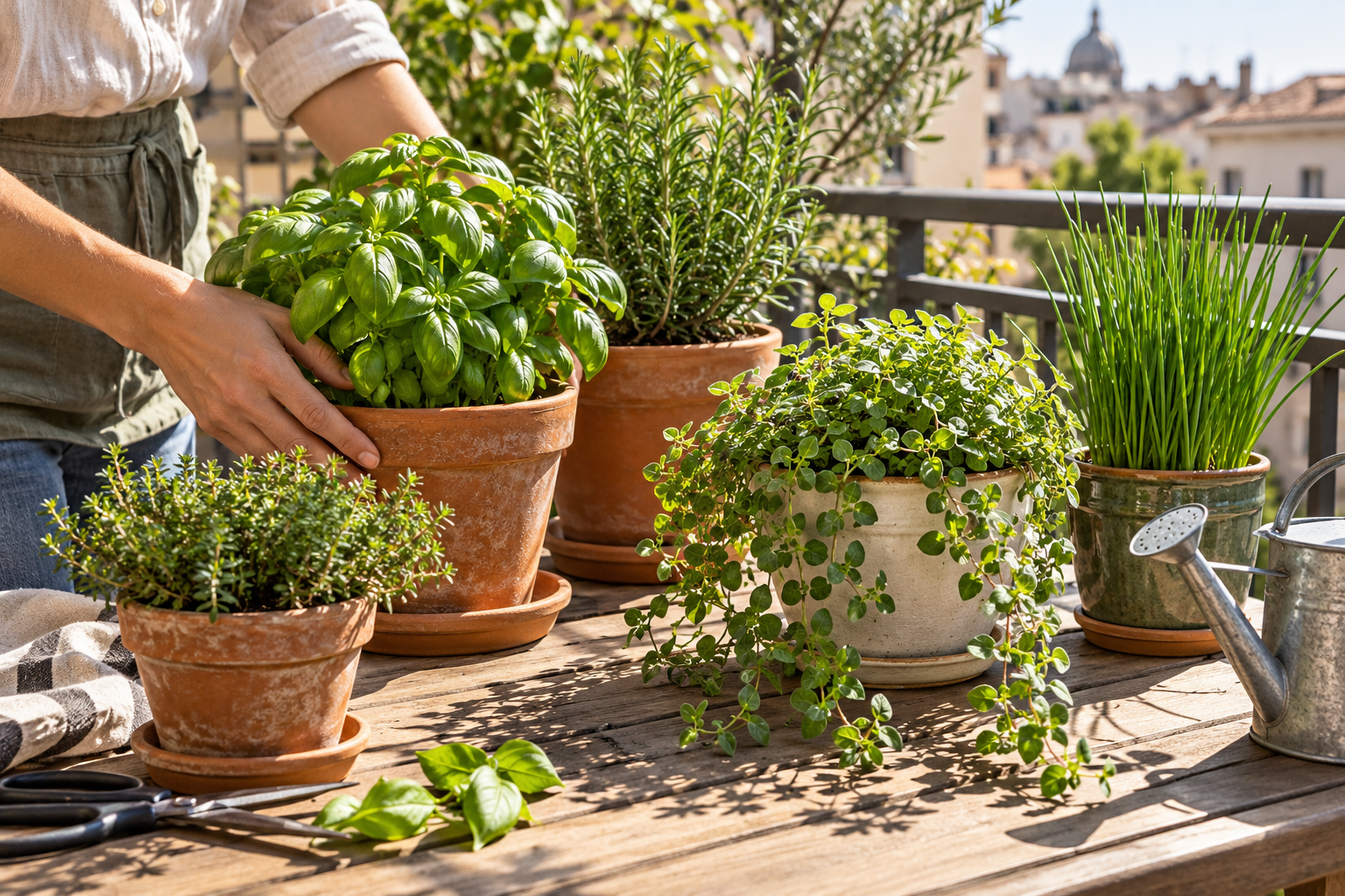 growing in small renter-friendly containers